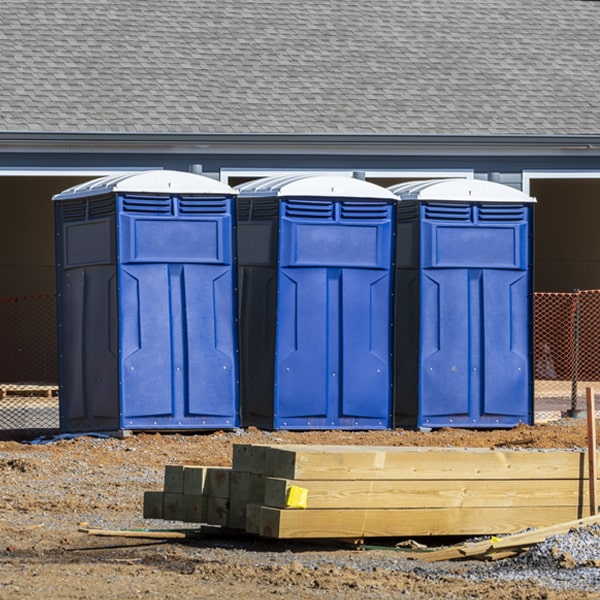 is there a specific order in which to place multiple porta potties in Browning MO